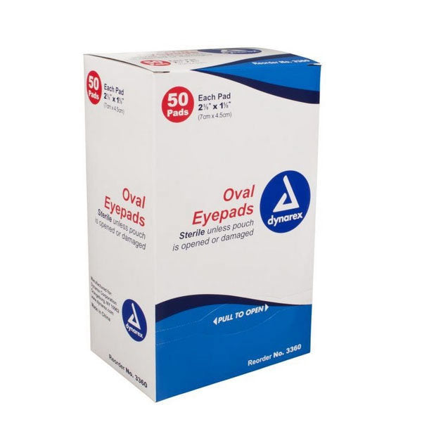 Dynarex Oval Eye Pad