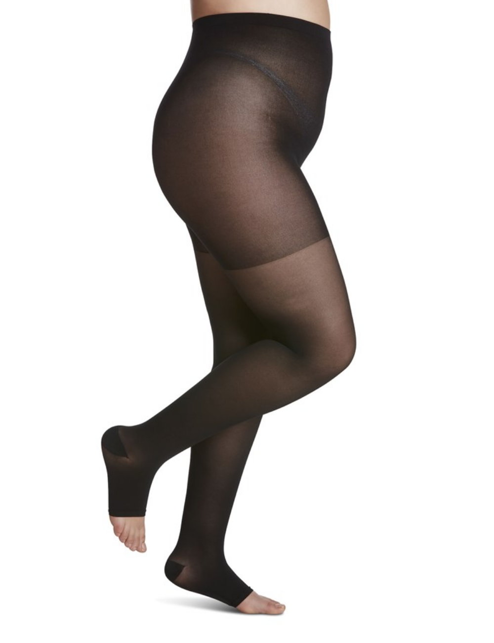 Sigvaris Womens Open Toe Eversheer, Pantyhose 15-20mmHg