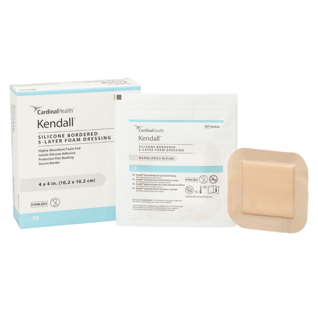 Cardinal Health™ Silicone Bordered Foam Dressing