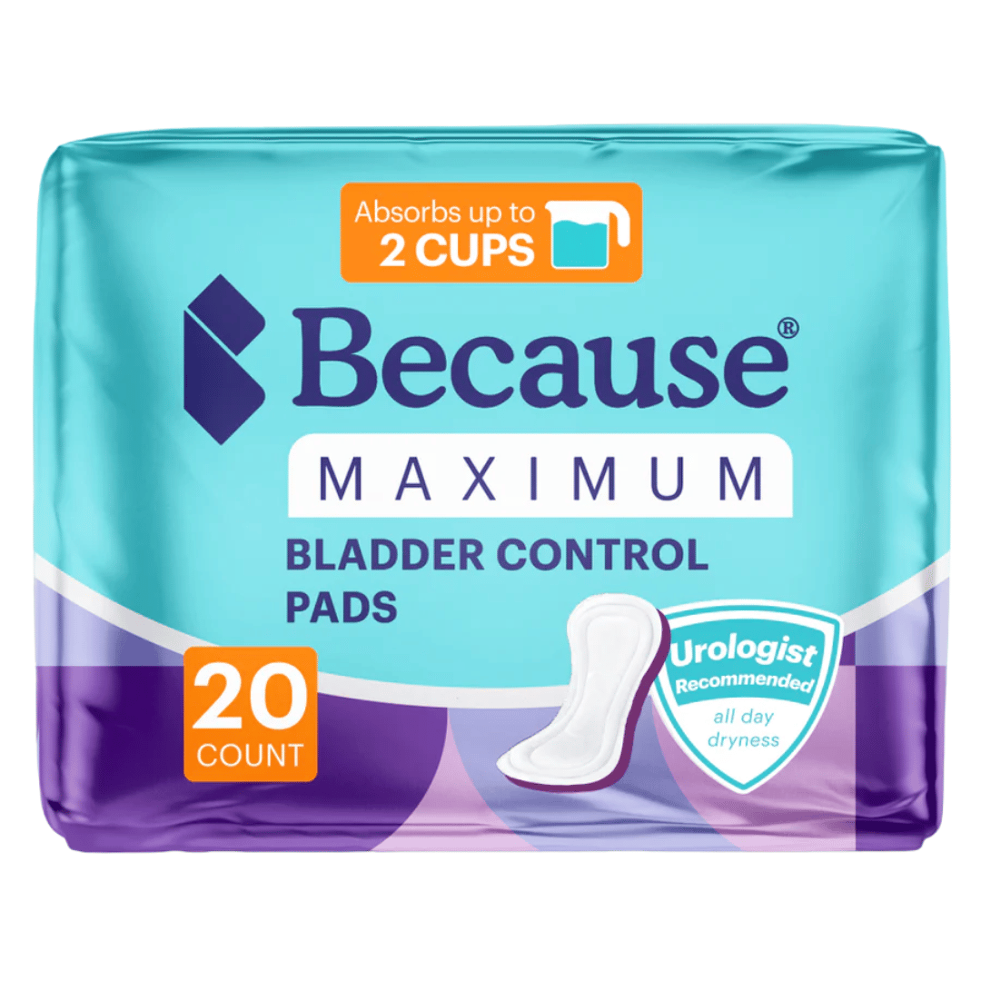 Because Premium Pads for Women (Maximum)