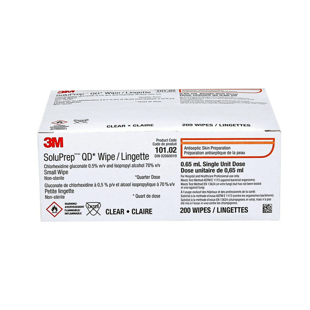 3M™ SoluPrep™ Quarter Dose (QD) Wipe